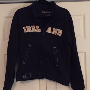 Ireland Zip Up Sweatshirt Size Juniors 12-14